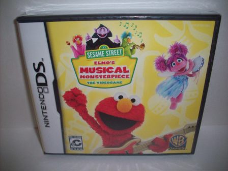 Elmos Musical Monsterpiece (SEALED) - Nintendo DS Game